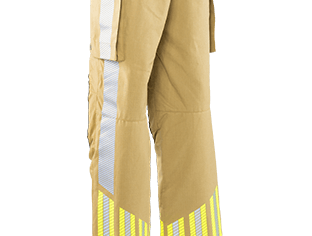 Ergonomisch vorgeformte Hosenbeine