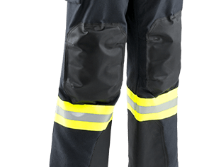 Ergonomisch vorgeformte Hosenbeine