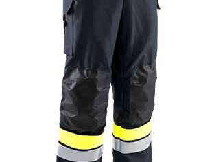 Ergonomisch vorgeformte Hosenbeine