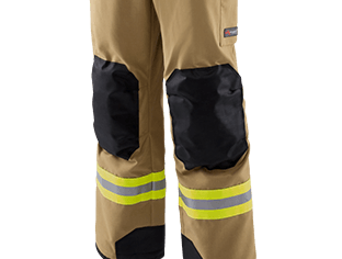 Ergonomisch vorgeformte Hosenbeine