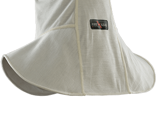 Ergonomisch verlängerter Brust- und Nackenbereich