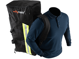 Rucksackfunktion mit im Taschenboden verstaubarem Gurtsytem