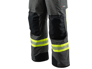 Ergonomisch vorgeformte Hosenbeine