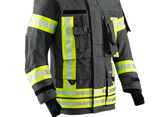 Ergonomisch vorgeformte Ärmel