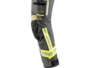 Ergonomisch vorgeformte Hosenbeine