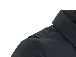 Shoulder tunnel for rank tab