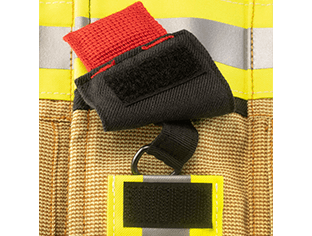 ID chip pocket breathing apparatus holder