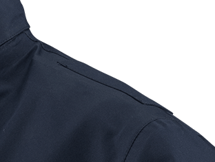 Shoulder tunnel for rank tab