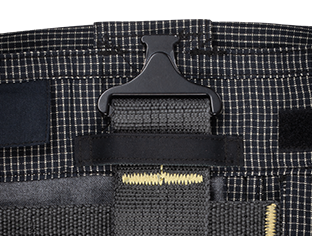 Strap guide, trousers