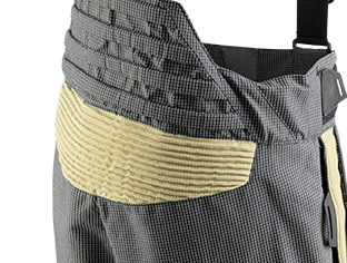 Stretch at lumbar area