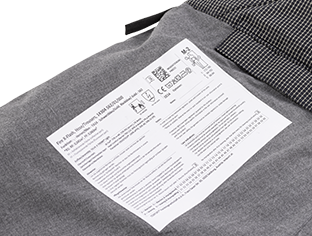 Laundering protocol label 