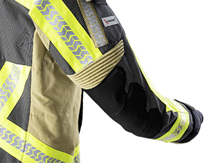 Ergonomically preshaped sleeves