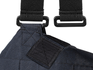 Removable suspenders