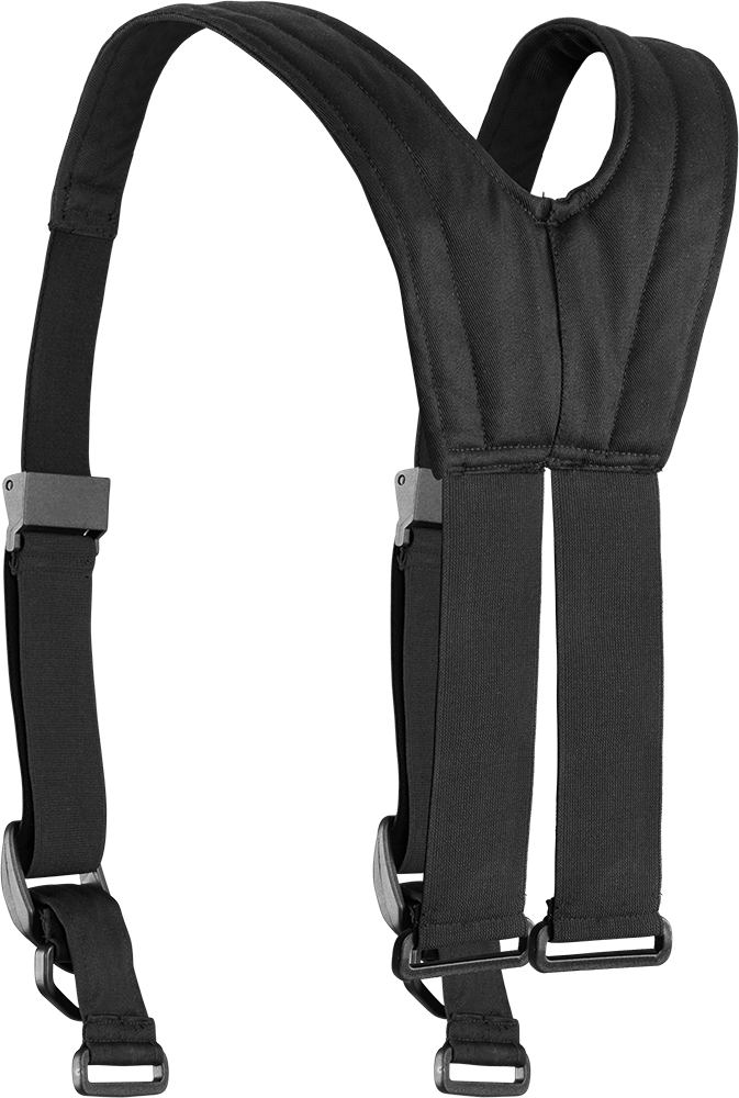 SUSPENDERS COMFORT QUICKLOCK Black