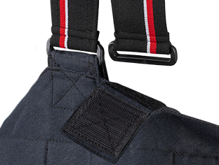 Removable suspenders