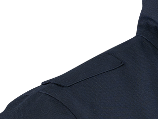 Shoulder tunnel for rank tab