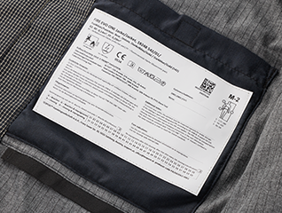 Laundering protocol label 