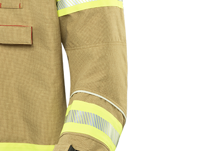 Ergonomically preshaped sleeves