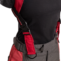 Course of the suspenders