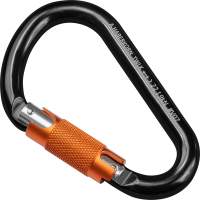TX CARABINER TWISTLOCK aluminium
